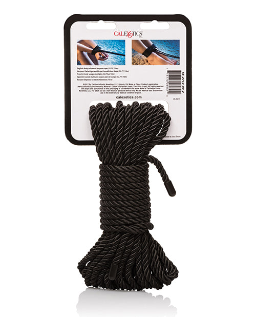Scandal Bdsm Rope - Black - Casual Toys
