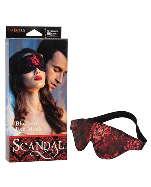 Scandal Black Out Eyemask -  Black-red - Casual Toys