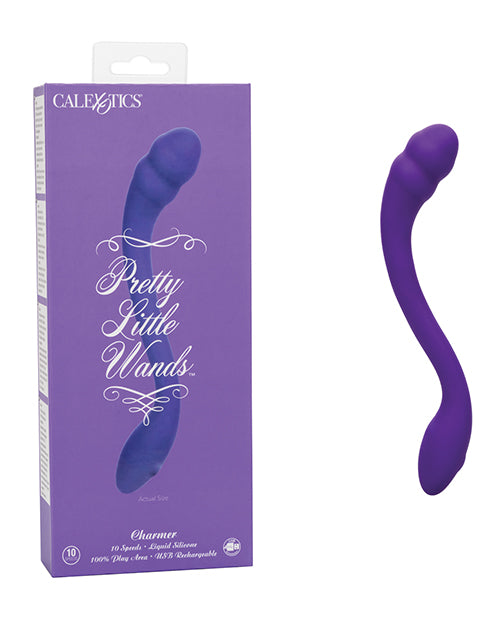 Pretty Little Wands Charmer Massager - Purple - Casual Toys