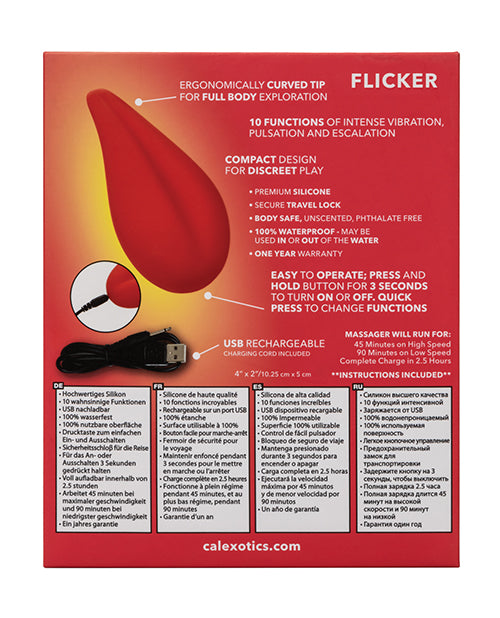 Red Hot Flicker - Red - Casual Toys
