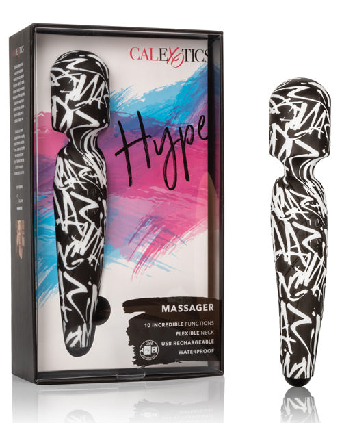 Hype Massager - Black-white - Casual Toys