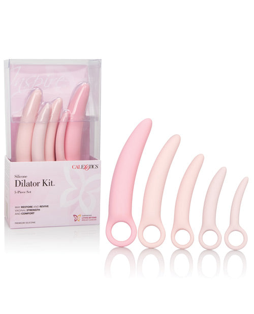 Inspire Silicone Dilator 5 Piece Set - Pink - Casual Toys