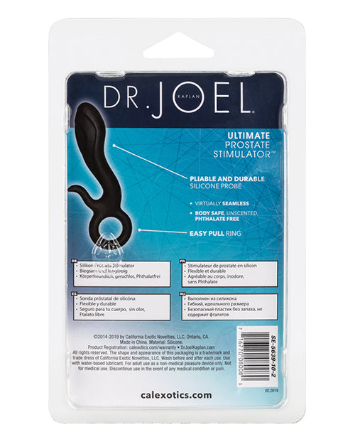 Dr. Joel Ultimate Prostate Stimulator - Black - Casual Toys