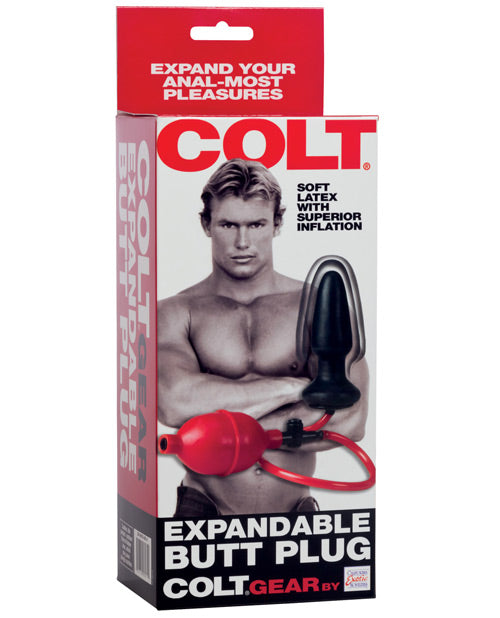 Colt Expandable Butt Plug - Black - Casual Toys