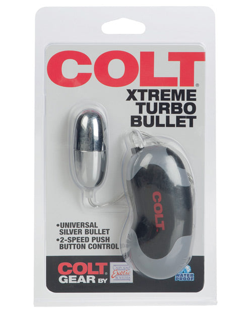 Colt Xtreme Turbo Bullet Power Pack Waterproof - 2 Speed Silver - Casual Toys