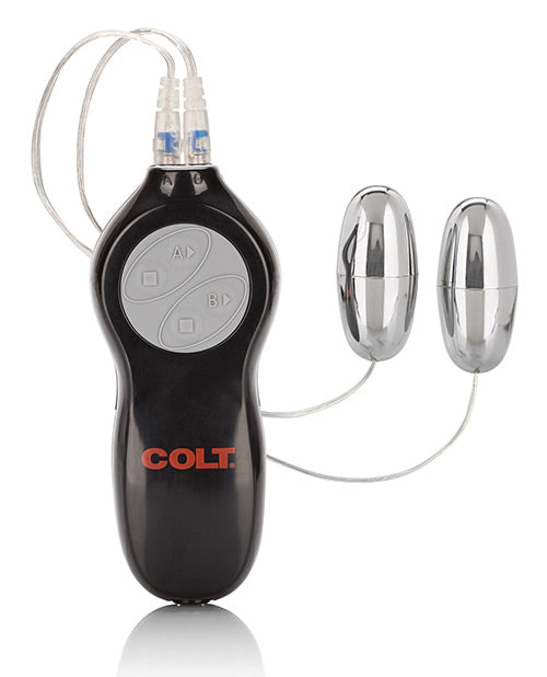 Colt 7-function Twin Turbo Bullets - Silver - Casual Toys