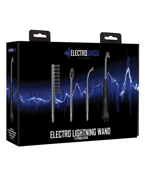 Shots Electroshock Lightning Wand - Black - Casual Toys