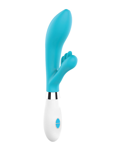 Shots Luminous Agave Silicone 10 Speed Rabbit - Turquoise - Casual Toys