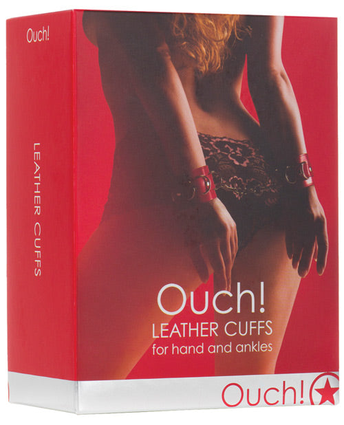 Shots Ouch Leather Cuffs - Casual Toys