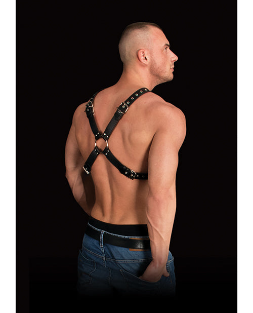 Shots Ouch Adonis High Halter - Black - Casual Toys