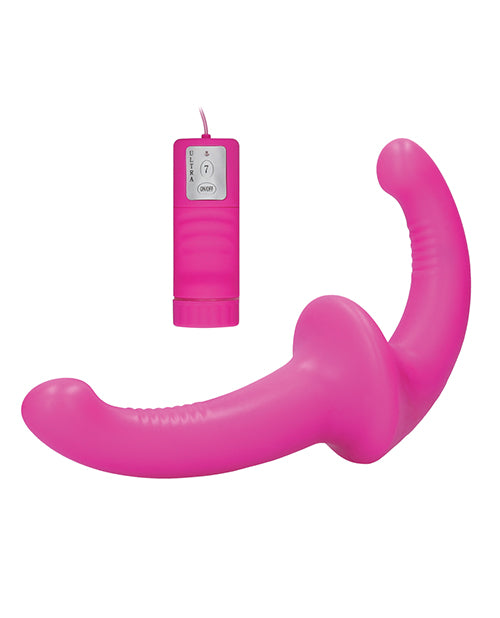 Shots Ouch Vibrating Silicone Strapless Strap On W/controller - Casual Toys