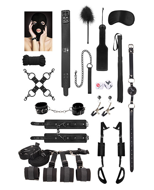 Shots Advanced Bondage Kit - Black - Casual Toys