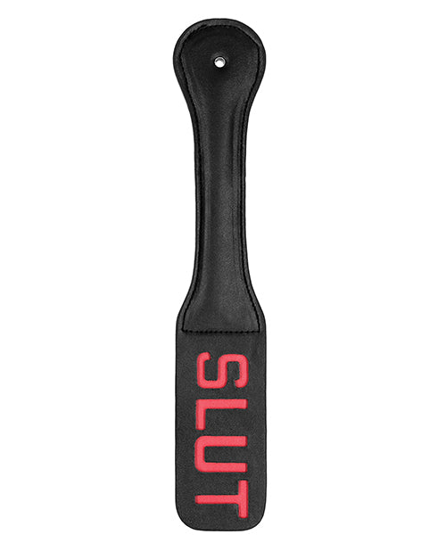 Shots Ouch Slut Paddle - Black - Casual Toys