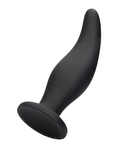 Shots Ouch Curve Butt Plug - Black - Casual Toys