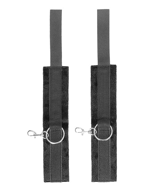 Shots Ouch Black & White Velcro Hand-ankle Cuffs - Black - Casual Toys