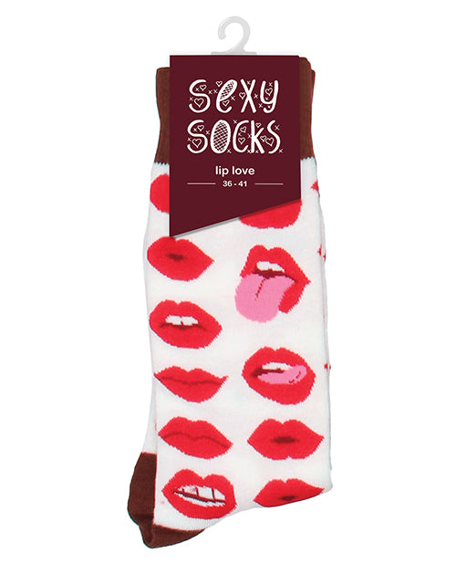 Shots Sexy Socks Lip Love - Female - Casual Toys