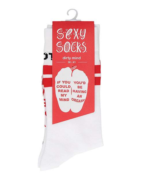 Shots Sexy Socks Dirty Mind - Female - Casual Toys