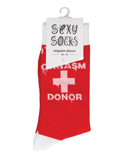 Shots Sexy Socks Orgasm Donor - Female - Casual Toys