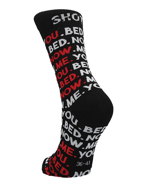 Shots Sexy Socks You, Me, Bed, Now  - Male - Casual Toys