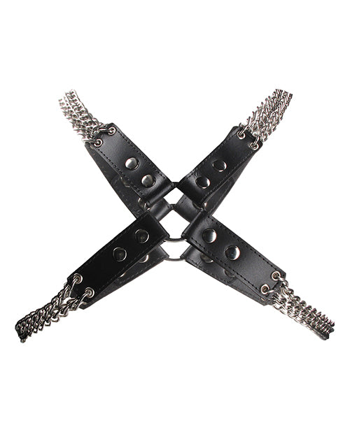 Shots Uomo Chain & Chain Harness - Black - Casual Toys