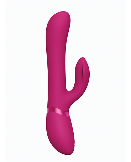 Shots Vive Chou G-spot Rabbit W-interchangeable Clitoral Attachments - Pink - Casual Toys