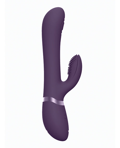 Shots Vive Etsu  Pulse G-spot Rabbit W-interchangeable Clitoral Attachments - Purple - Casual Toys