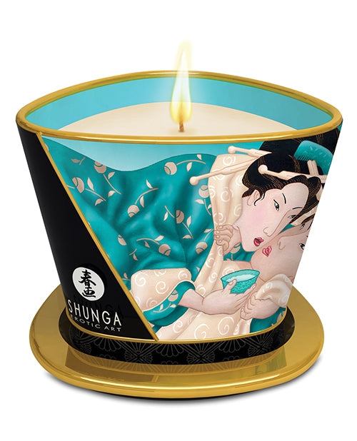 Shunga Massage Candle - 5.7 Oz Island Blossoms - Casual Toys