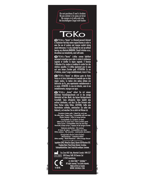 Shunga Toko Aroma Lubricant - 8.5 Oz - Casual Toys