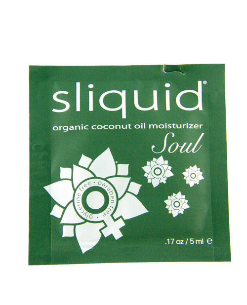 Sliquid Soul Cube Lubricant Pillow - .17 Oz - Casual Toys