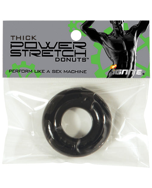 Ignite Thick Power Stretch Donut Cock Ring - Casual Toys