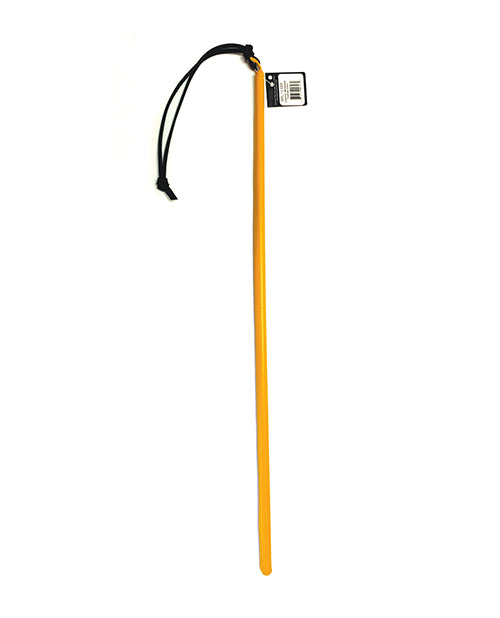 Spartacus 24" Leather Wrapped Cane - Yellow