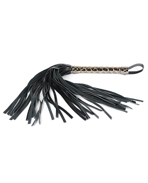 Spartacus Faux Leather Flogger - Casual Toys