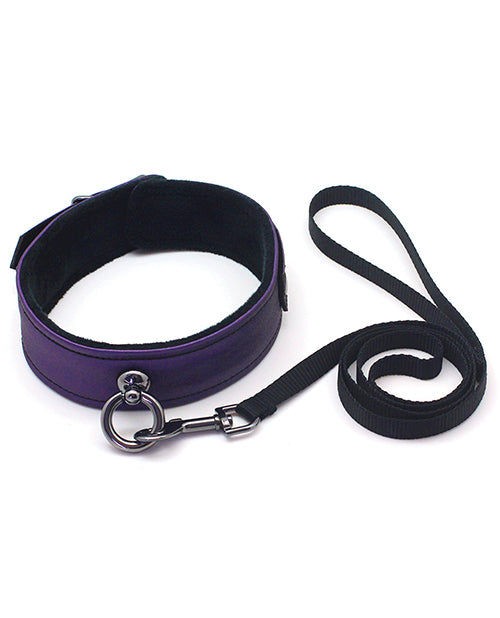Spartacus Galaxy Legend Collar & Leash - Purple - Casual Toys