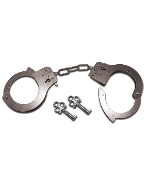 Sex & Mischief Metal Handcuffs - Casual Toys