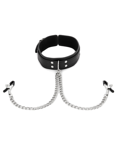 Sex & Mischief Nipple Clamps W-collar - Casual Toys