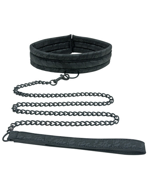 Sincerely Lace Collar & Leash - Black - Casual Toys