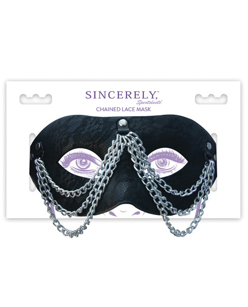 Sincerely Chained Lace Mask - Casual Toys