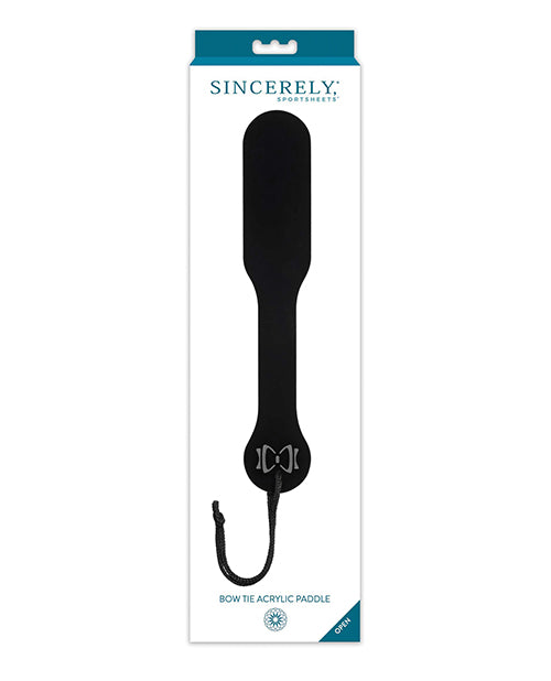 Sincerely Bow Tie Acrylic Paddle - Casual Toys