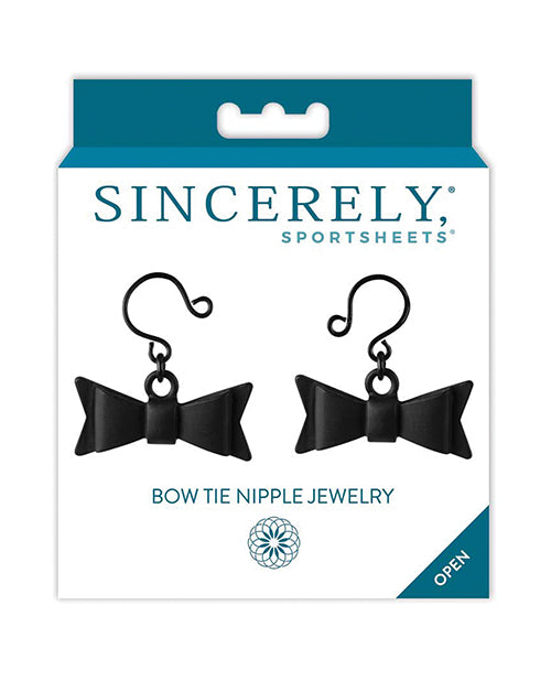 Sincerely Bow Tie Nipple Jewelry - Casual Toys
