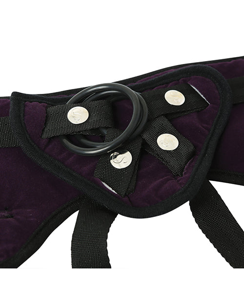 Sportsheets Lush Strap On Harness - Purple - Casual Toys