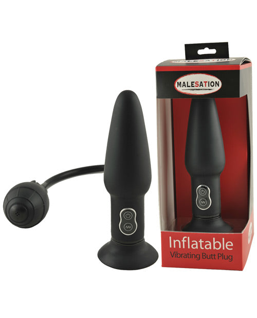 Malesation Vibrating Inflatable Butt Plug - Casual Toys