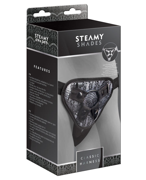 Steamy Shades Classic Harness - Black-white - Casual Toys