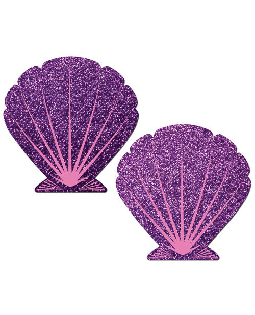 Pastease Mermaid Glitter Seashell - Purple-pink O-s - Casual Toys