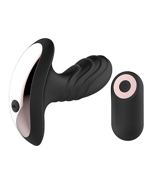 Gender Fluid Buzz Anal Vibe W-remote - Black - Casual Toys