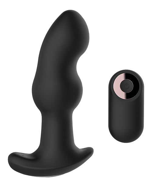 Gender Fluid Frission Anal Vibe W-remote - Black - Casual Toys