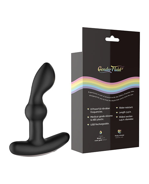 Gender Fluid Thrill Prostate Vibe - Black - Casual Toys