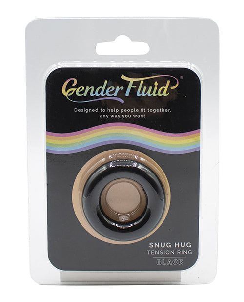 Gender Fluid Snug Hug Tension Ring - Black - Casual Toys