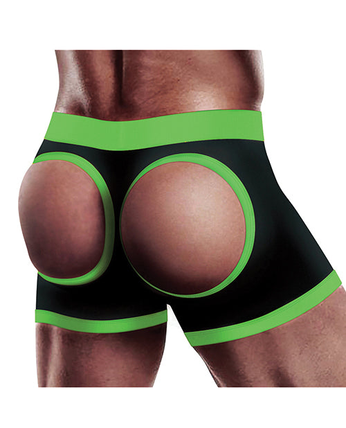 Get Lucky Strap On Boxers - Black/green