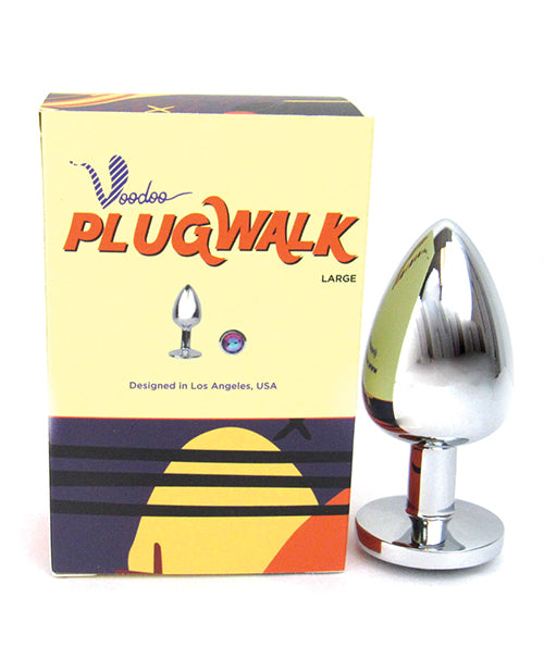 Voodoo Walk Large Metal Plug - Silver - Casual Toys