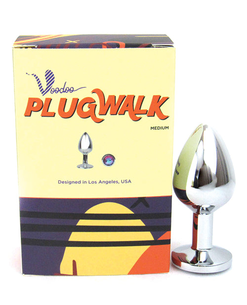 Voodoo Walk Medium Metal Plug - Silver - Casual Toys